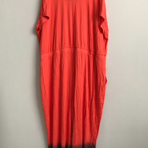 Studio Park x Kerstin Lindquist Reg Week Away Jumpsuit - Coral (Sz 3X) a504029 - Picture 4 of 4